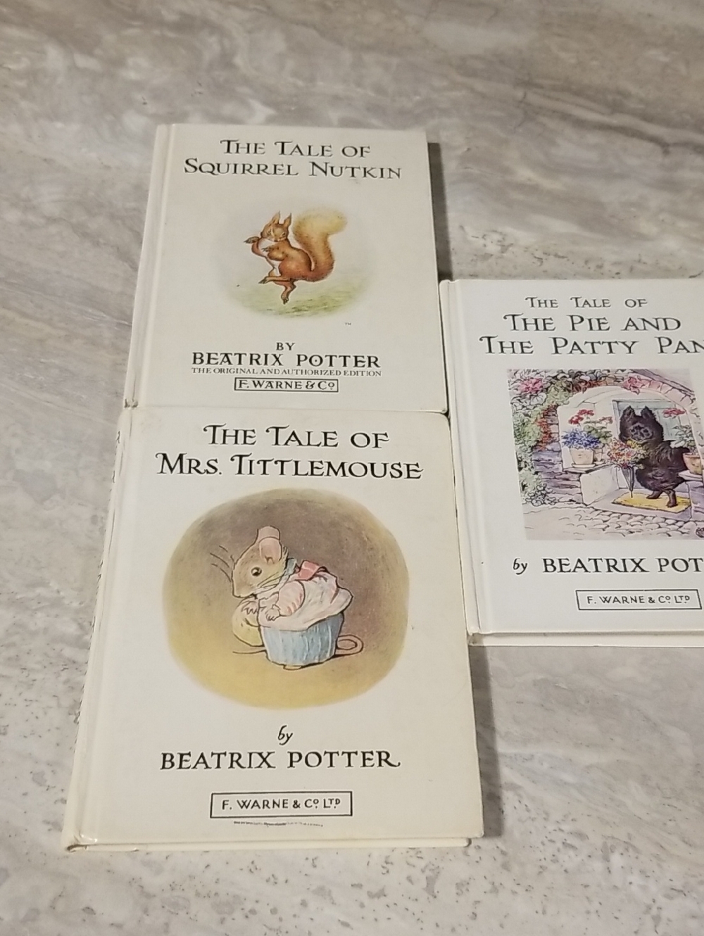 Beatrix Potter Hardcover book Lot